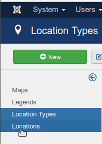 click locations