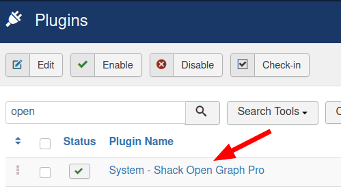 click shack open graph