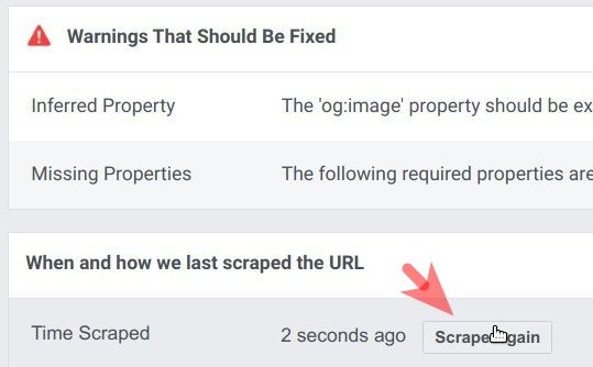 click the scrape again button twice