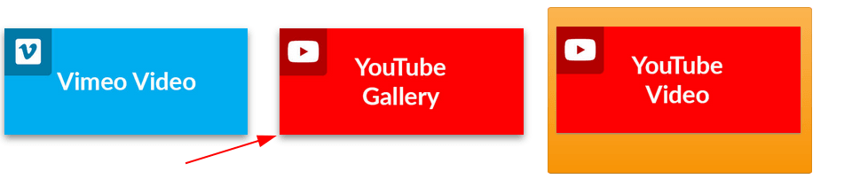 click the youtube gallery box