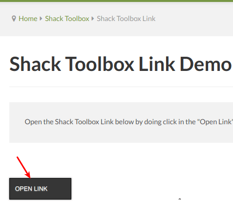The Open Link button