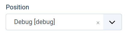 assign your popup the debug position