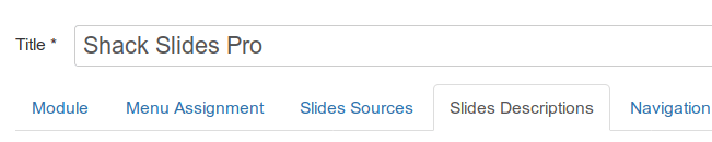 go to slides descriptions tab