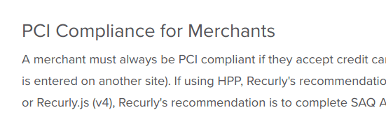 pci compliance