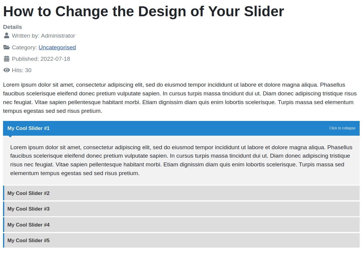slider templates source pro
