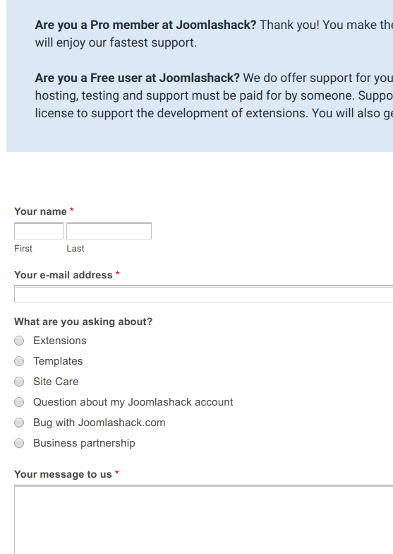 what is a form in joomla joomlashack what is a form