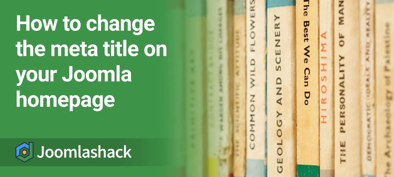 How to Change the Joomla Homepage Meta Title