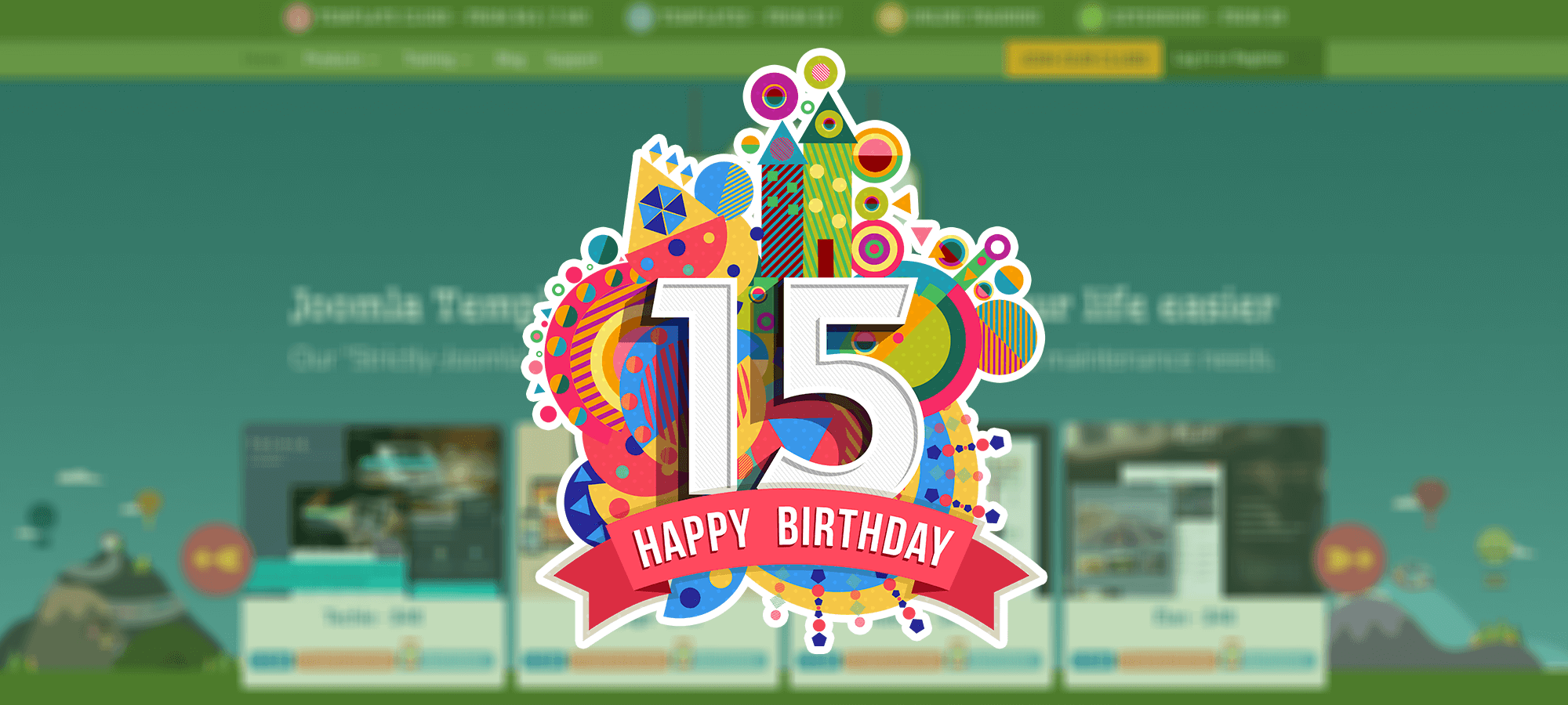 Joomlashack is 15 Years Old!