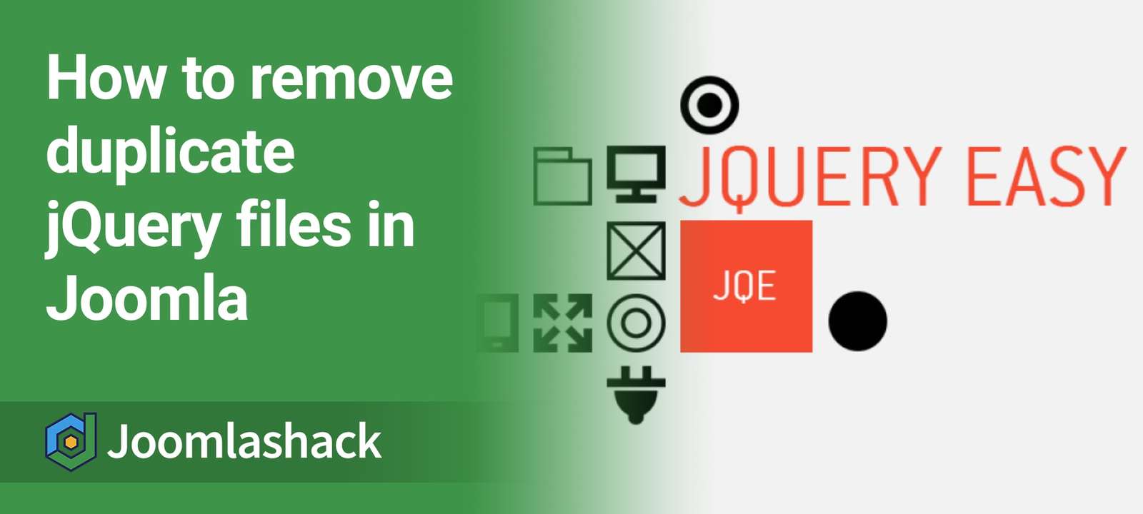 Remove Duplicate jQuery Files in Joomla With jQuery Easy
