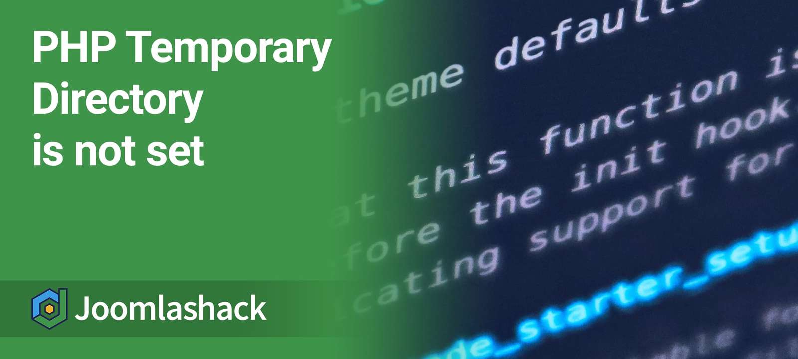 PHP Temporary Directory is not set: Joomla Error