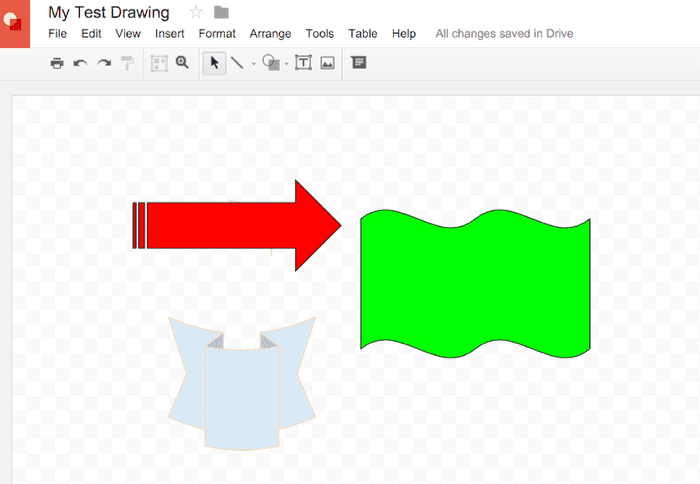 A Google Drawing example