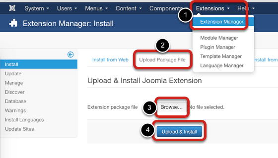Create a Joomla Page with Only Modules