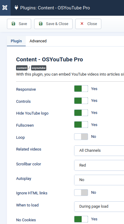 OSYouTube Pro has more features