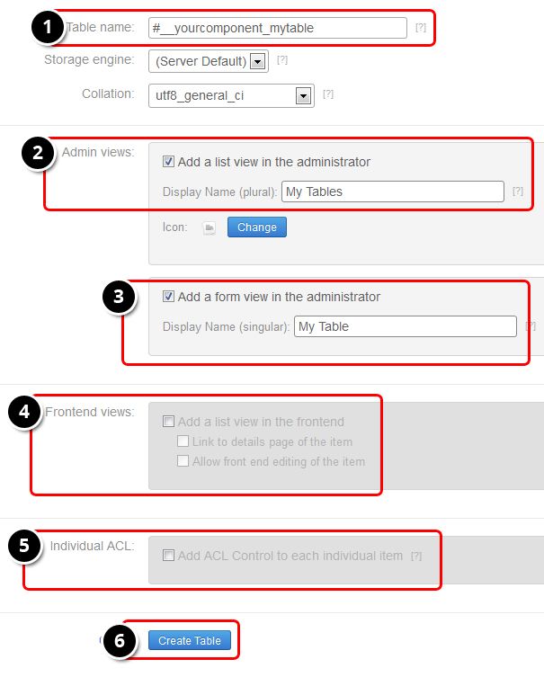 Component Creator Joomla