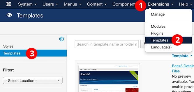 Add Custom Param to a Joomla Template