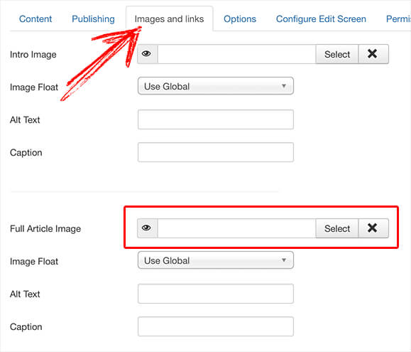 joomla article facebook share