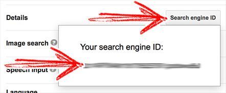 Your Google Custom Search Engine ID number