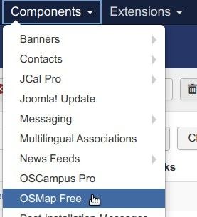 go to components osmap free
