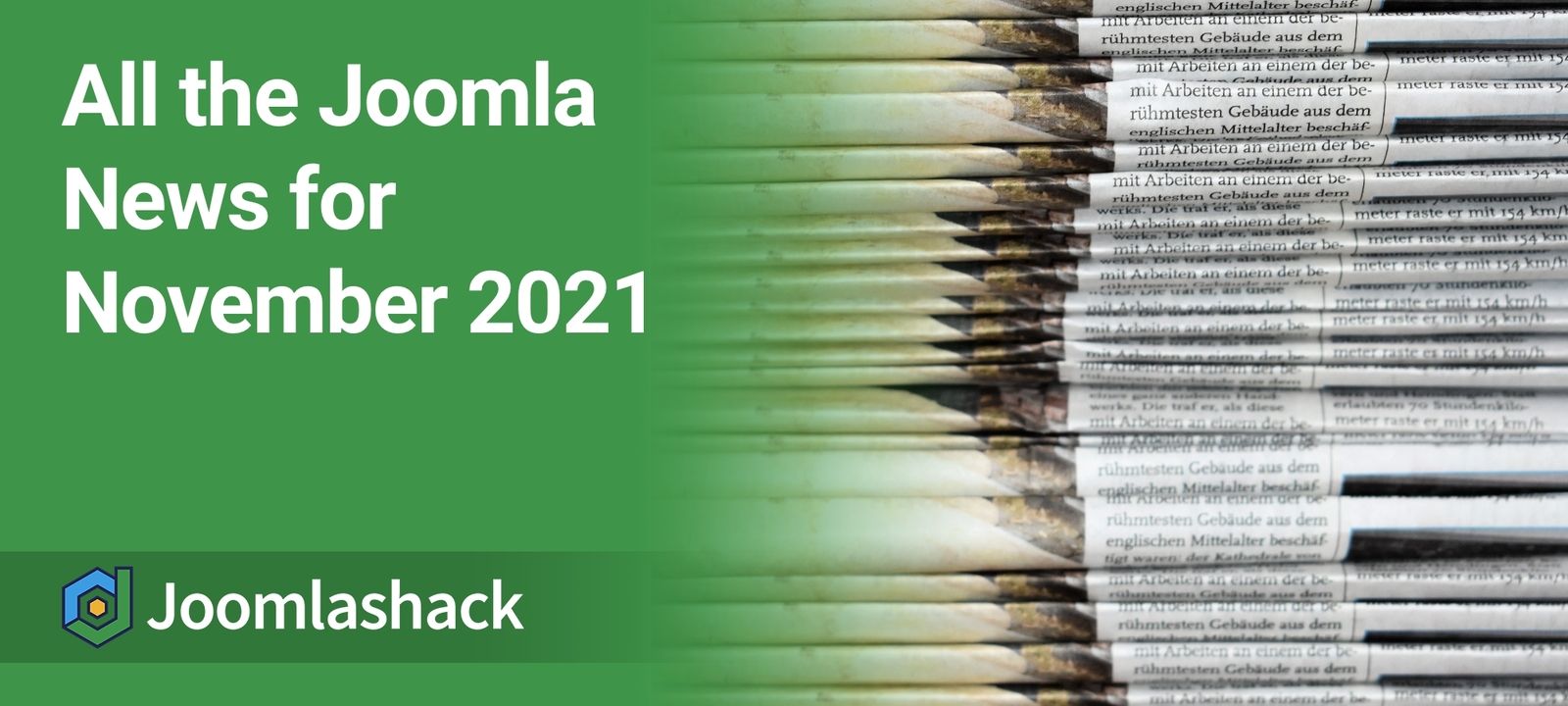 All the Joomla News for November 2021