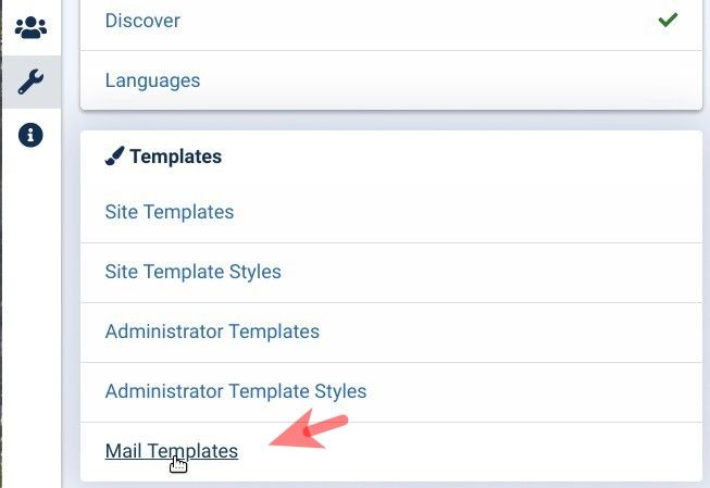 click mail templates