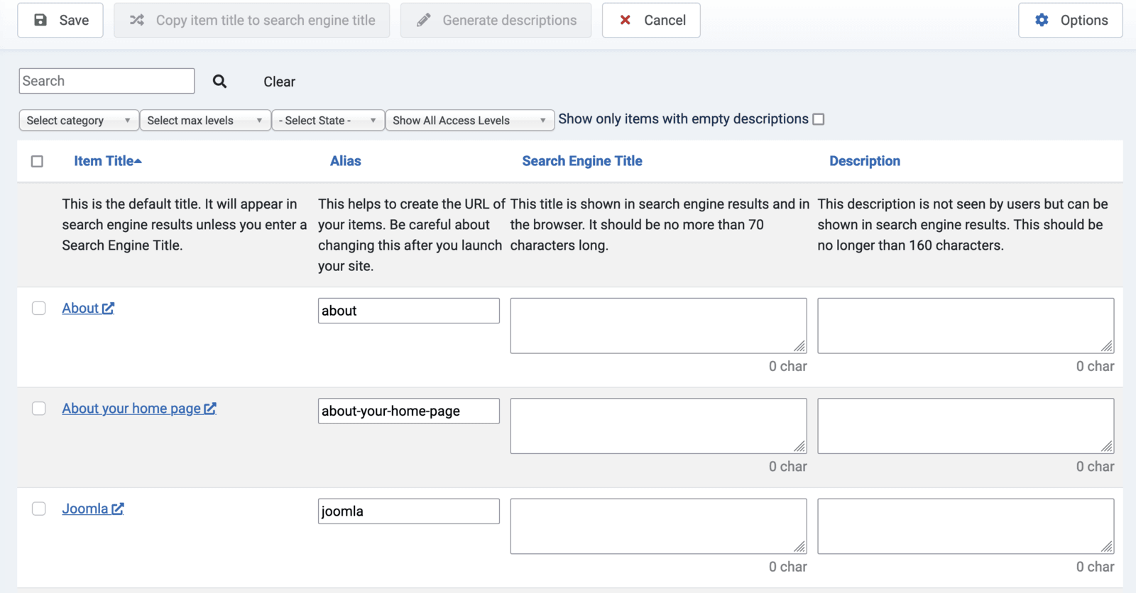 osmeta joomla 4