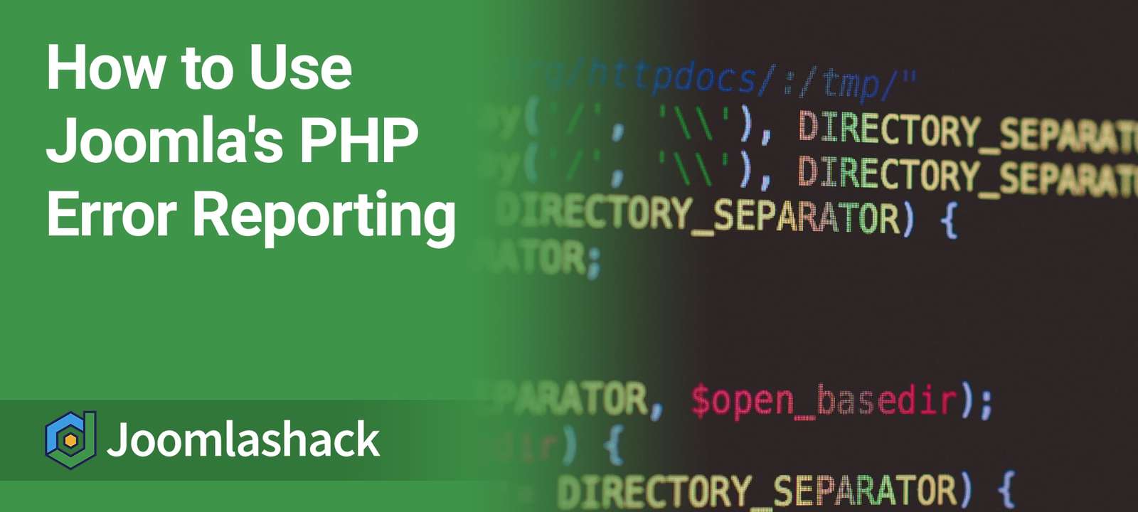 How to Enable Joomla PHP Error Reporting