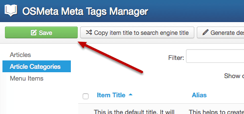 Change Google's Page Titles and Descriptions in Joomla