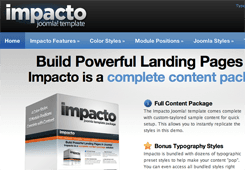 Impacto Joomla Template