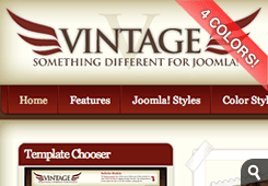 Vintage Joomla Template