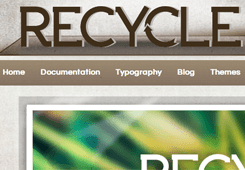 Recycle Free Joomla Template