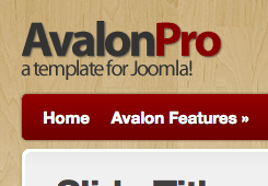 Avalon Joomla Template