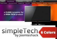 Simpletech Joomla Template