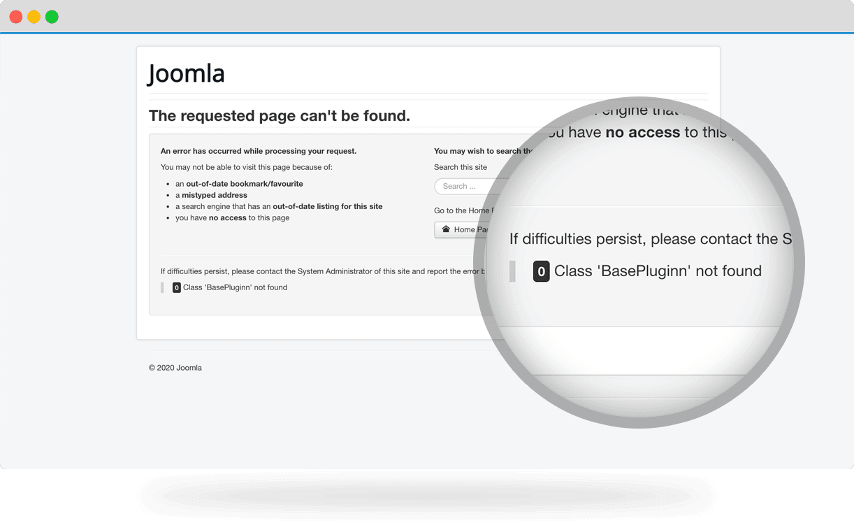 Shack Error Notify, the Joomla extension to detect and notify errors from your site