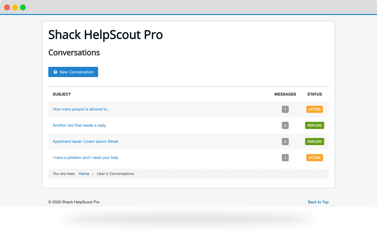 Shack HelpScout, the best Joomla extension to display Help Scout forms