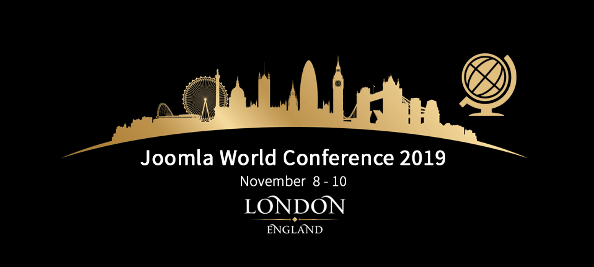 The 2019 Joomla World Conference is in London