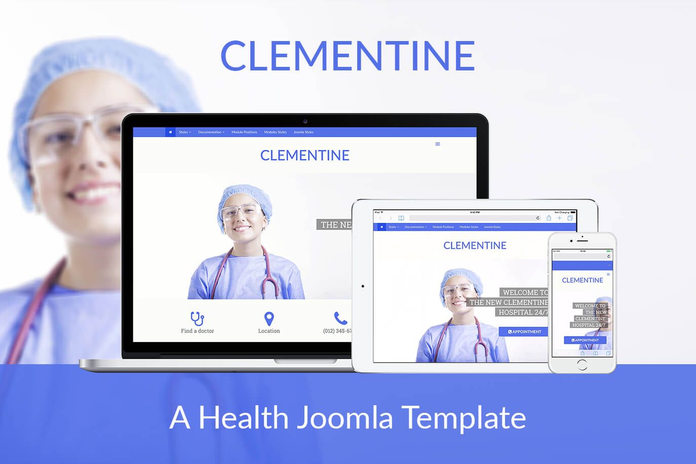 A versatile and multipurpose Joomla template - Clementine