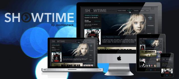 Showtime Joomla Template by Joomlashack