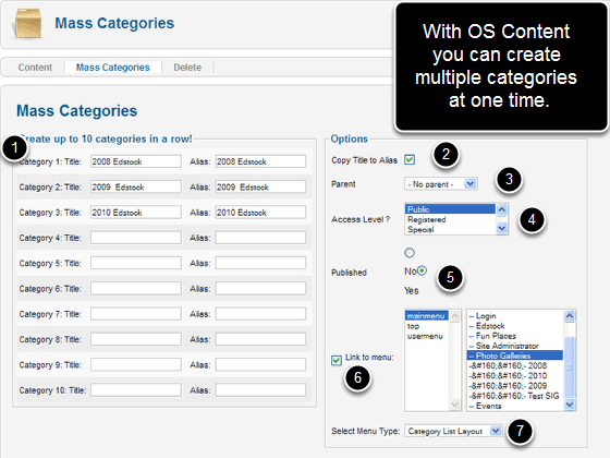 Create Multi-Category Image Galleries With ACL, RokBox and OSContent