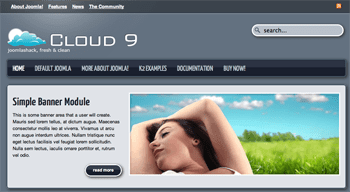 Cloud 9 Joomla Template