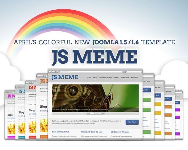 Meme Joomla Template