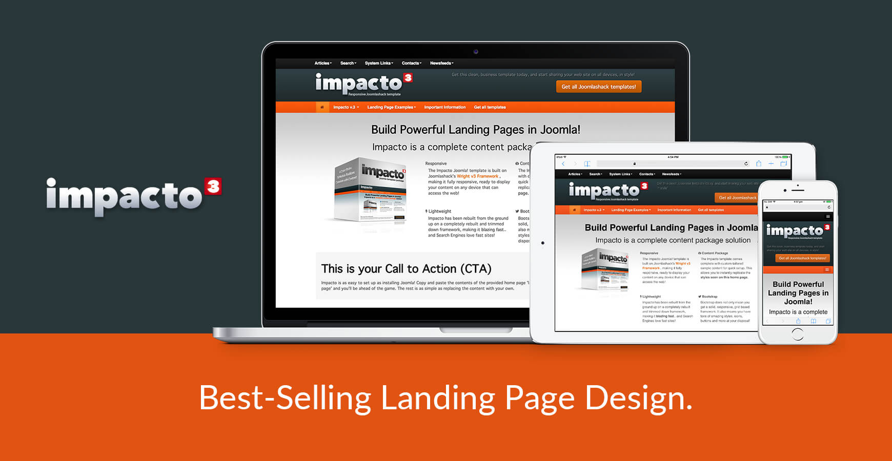 Landing page шаблон joomla Landing page шаблон joomla