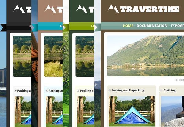 Travertine Joomla 1.7 Template