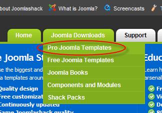 How do I buy a Joomla template?