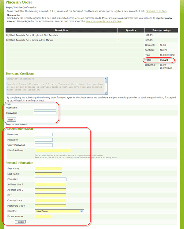 How do I buy a Joomla template?