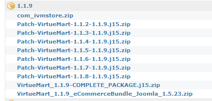 TÉLÉCHARGER VIRTUEMART 1.1.9 1.1.9 TÉLÉCHARGER VIRTUEMART