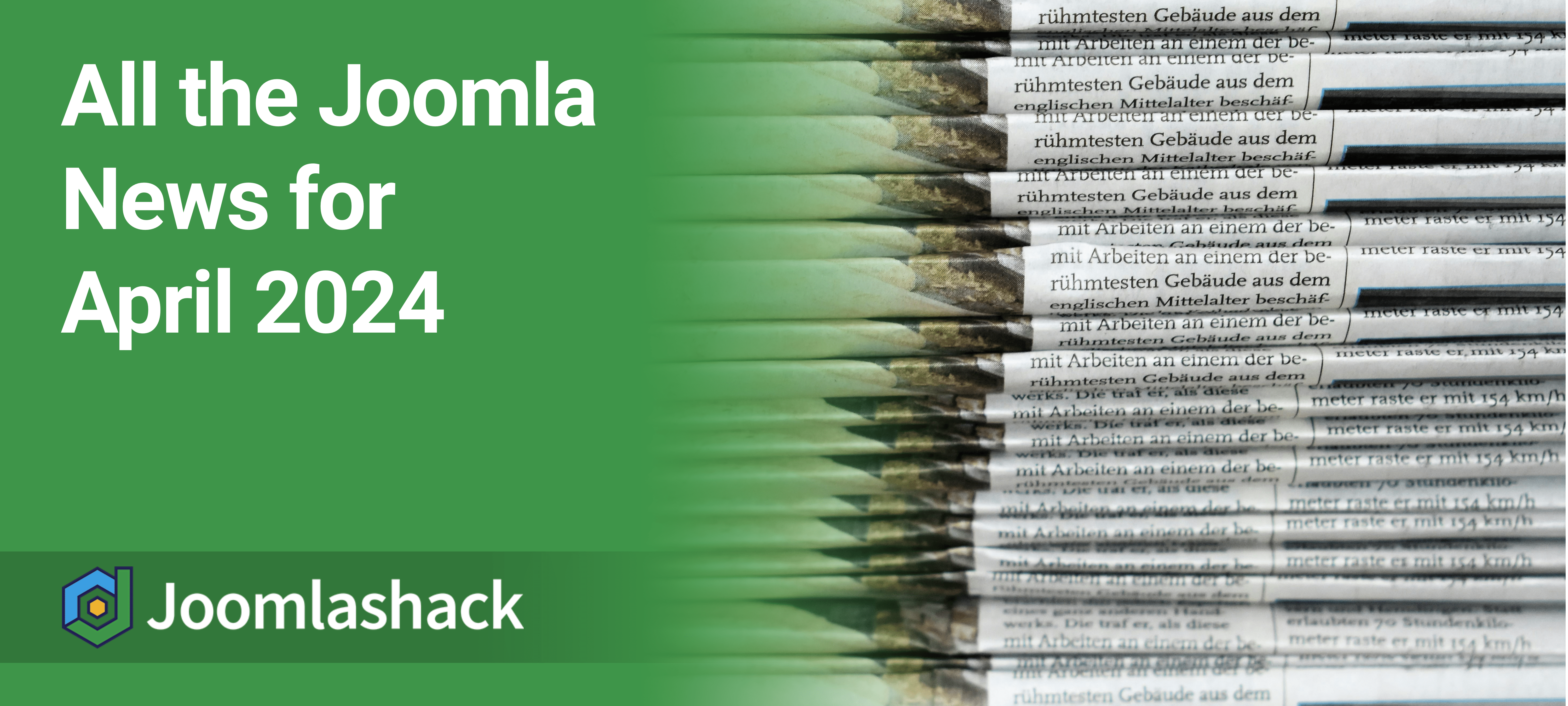 All the Joomla News for April 2024